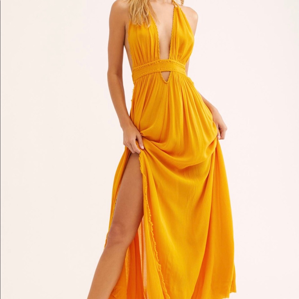 Free People Look Into The Sun Maxi Dress